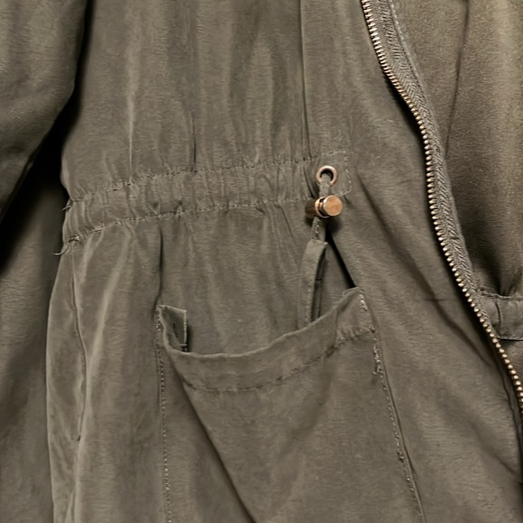 Green Suede Coat - Picture 4 of 4